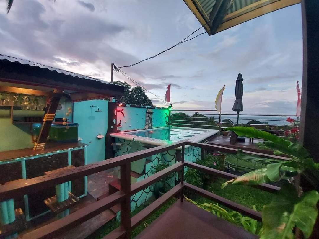 Island Samal Overlooking View House With Swimming Pools San Antonio  エクステリア 写真